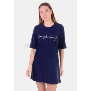 Удлиненная футболка ночнушка N.EL 782-12 хлопок