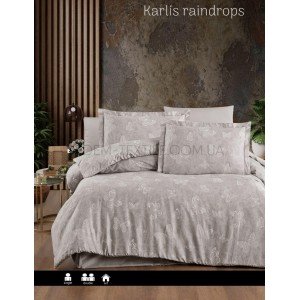 Постельный комплект сатин Karlis Raindrops , Евро