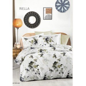 Турецкое сатиновое постельное белье Riella , Евро