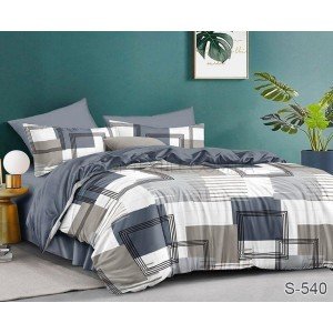 Постельное белье сатин Абстракция S540 Tag , Евро