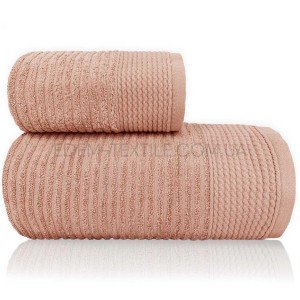 Плотное полотенце махровое Sikel Harosa Лосось, 70х140