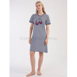 Сорочка ночная в полоску Тапки Vienetta 1913