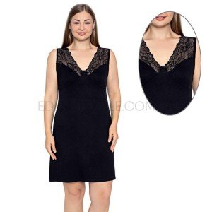 Сорочка ночная из вискозы для полных 10647