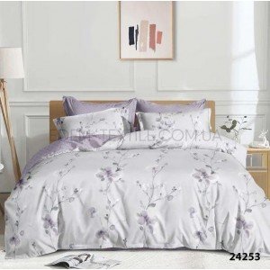 Постель Ранфорс цветочный принт Viluta 24253 , Евро