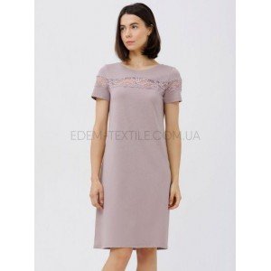 Ночная сорочка с кружевной вставкой 1370