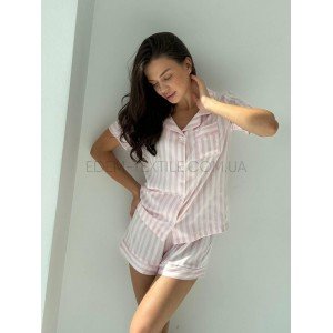 Модная Пижама в стиле Victoria's Secret 052 Розовый, XL/2XL Модная Пижама в стиле Victoria's Secret 052 Розовый, XL/2XL