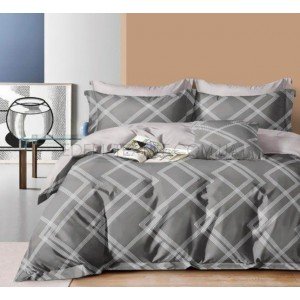 Постельное белье Bella Villa сатин принт B-0340 , Семейный