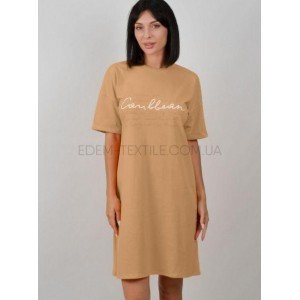 Ночная рубашка футболка хлопковая Roksana 1403