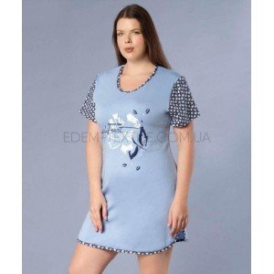 Женская короткая ночнушка футболка Rubina 7005