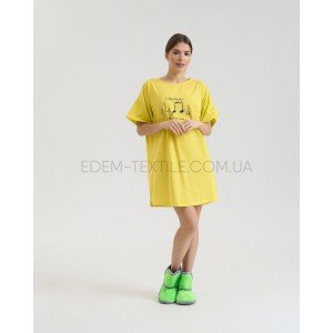 Ночная сорочка туника oversize Lalala 83663