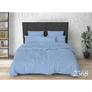 Постельное белье хлопок ранфорс Ромбы 2368 , Евро