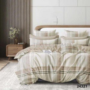 Постельное белье Viluta Клетка Ранфорс 24321 , Евро